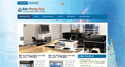 Desktop Screenshot of banphongthuy.com